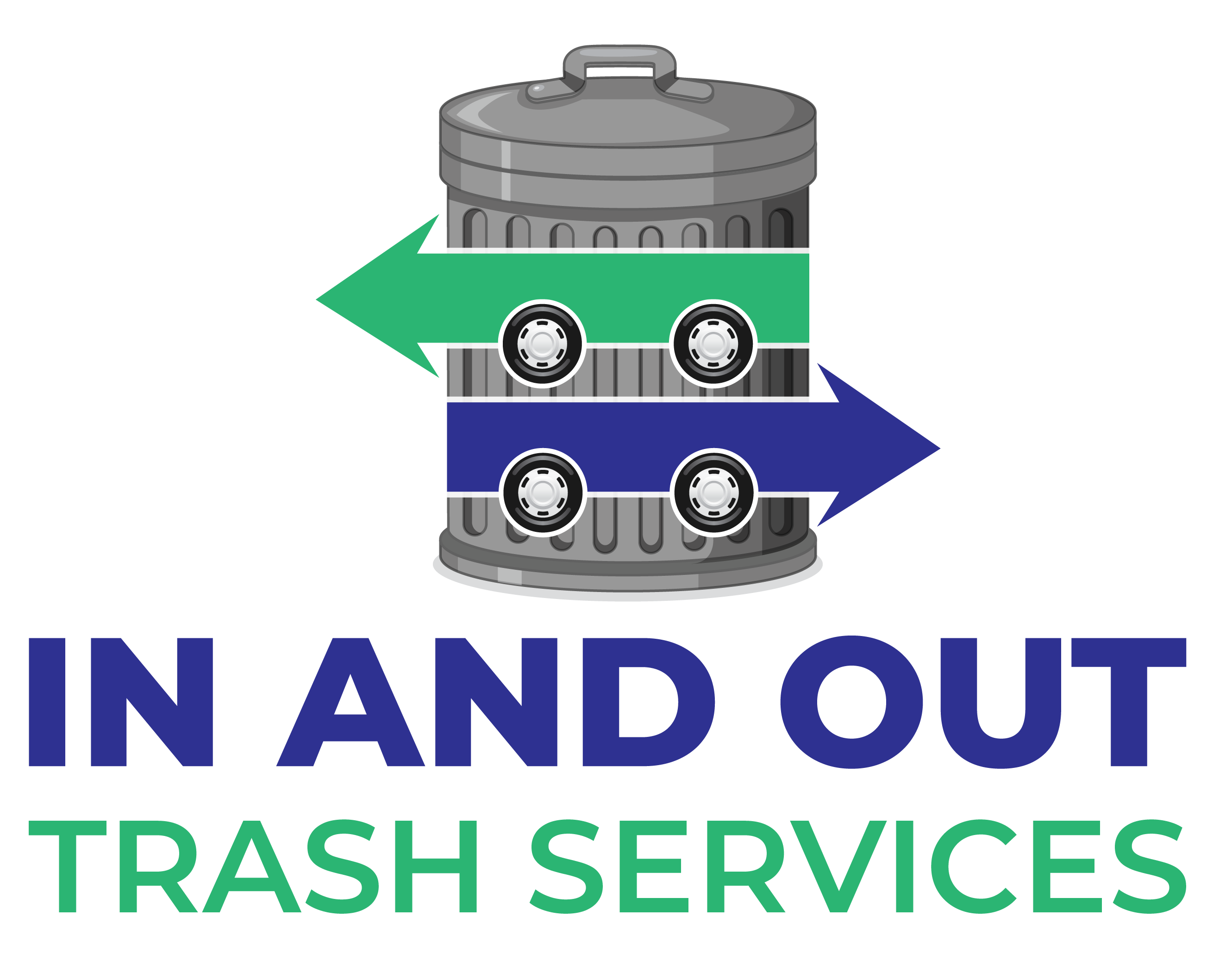 in and out trash services